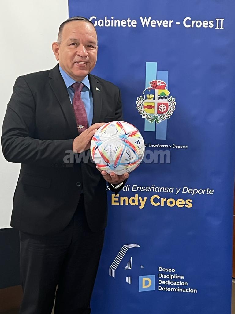 MINISTER ENDY CROES A RICIBI BALA OFICIAL DI COPA MUNDIAL 2022. – AWE24 ...