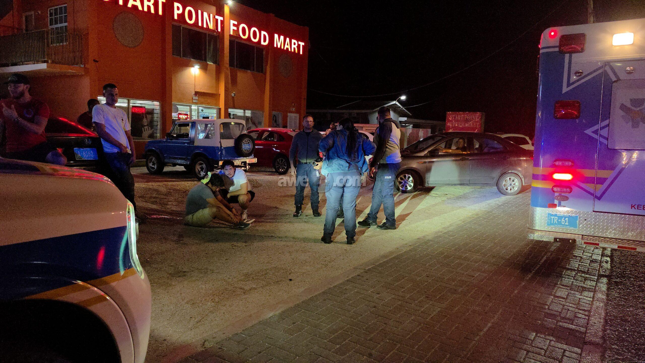 Man Who Started Trouble at Savaneta Bar Ends Up Injured