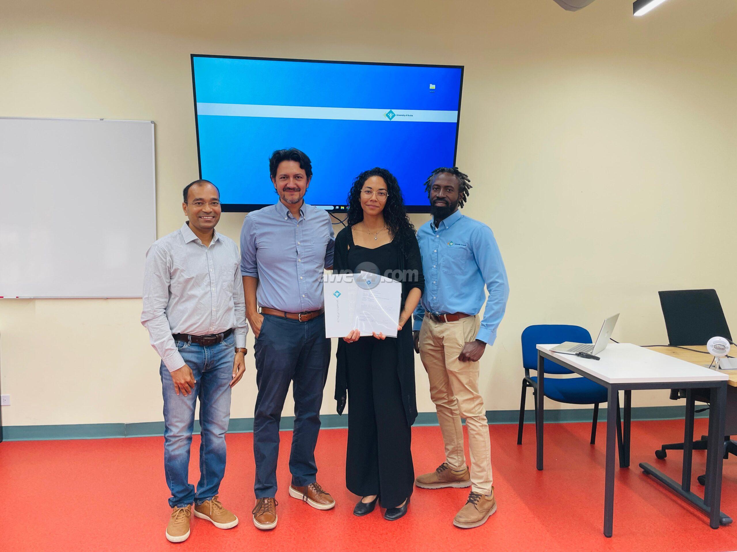 Celia Kusmus Earns Bachelor of Science Degree From FAS SISSTEM Program