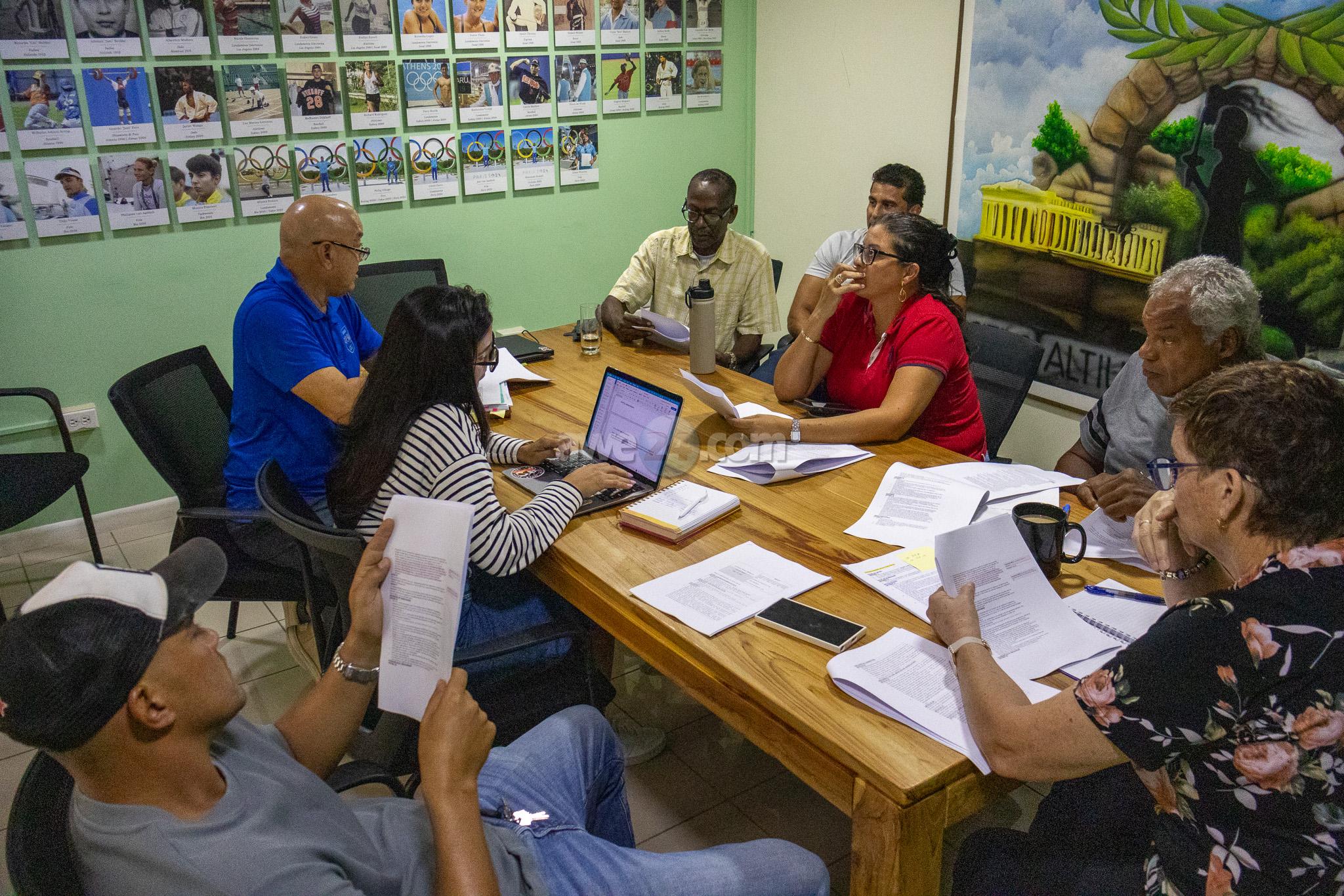 Federacion nobo di Judo na Aruba ta un realidad A reuni cu miembronan fundador di Aruba Judo Federation