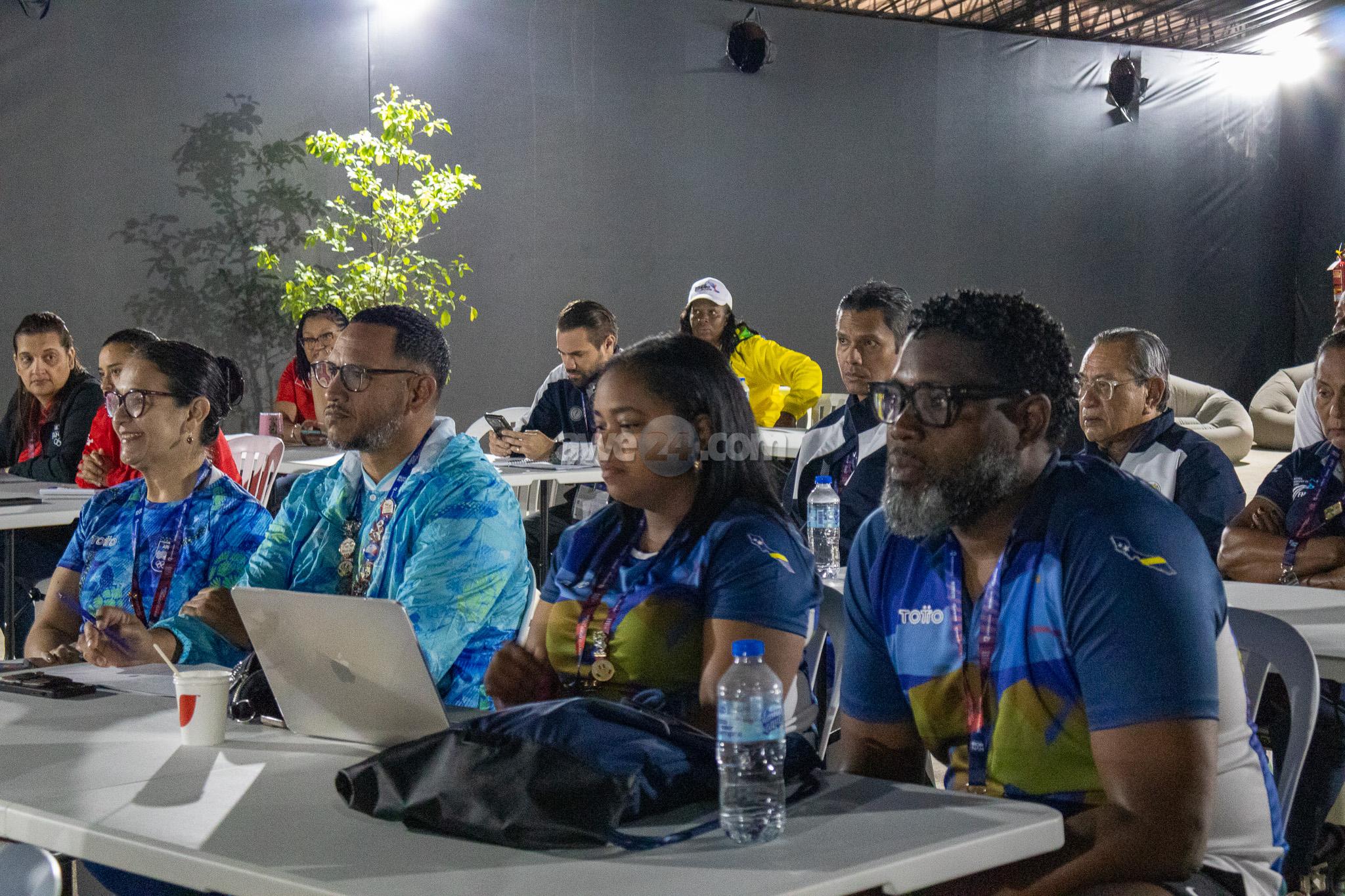 Team Aruba Arrives in Santo Domingo for 2026 Central American & Caribbean Games