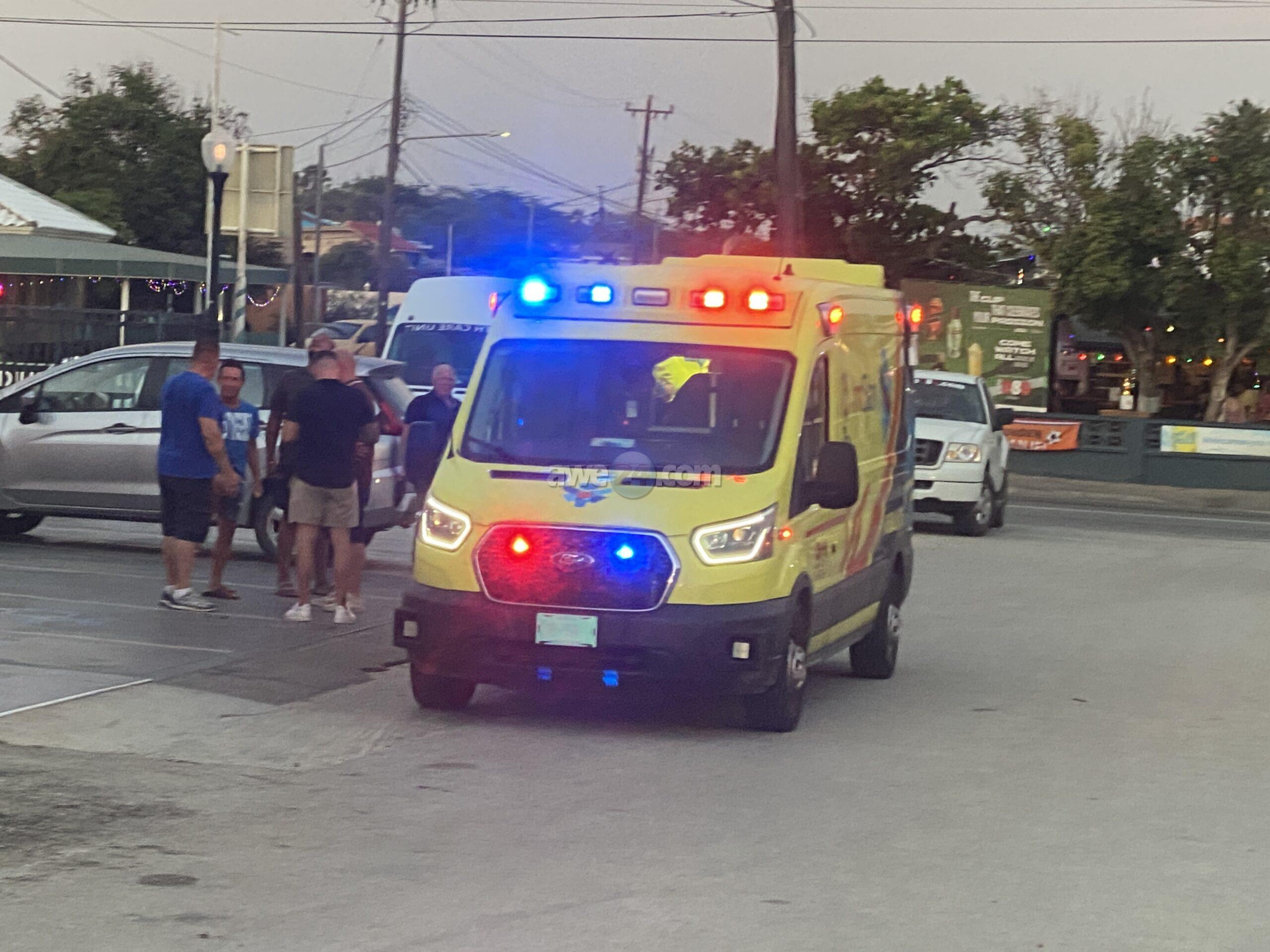 Ambulance Dispatched to Noord Medical Center for Man Found Collapsed
