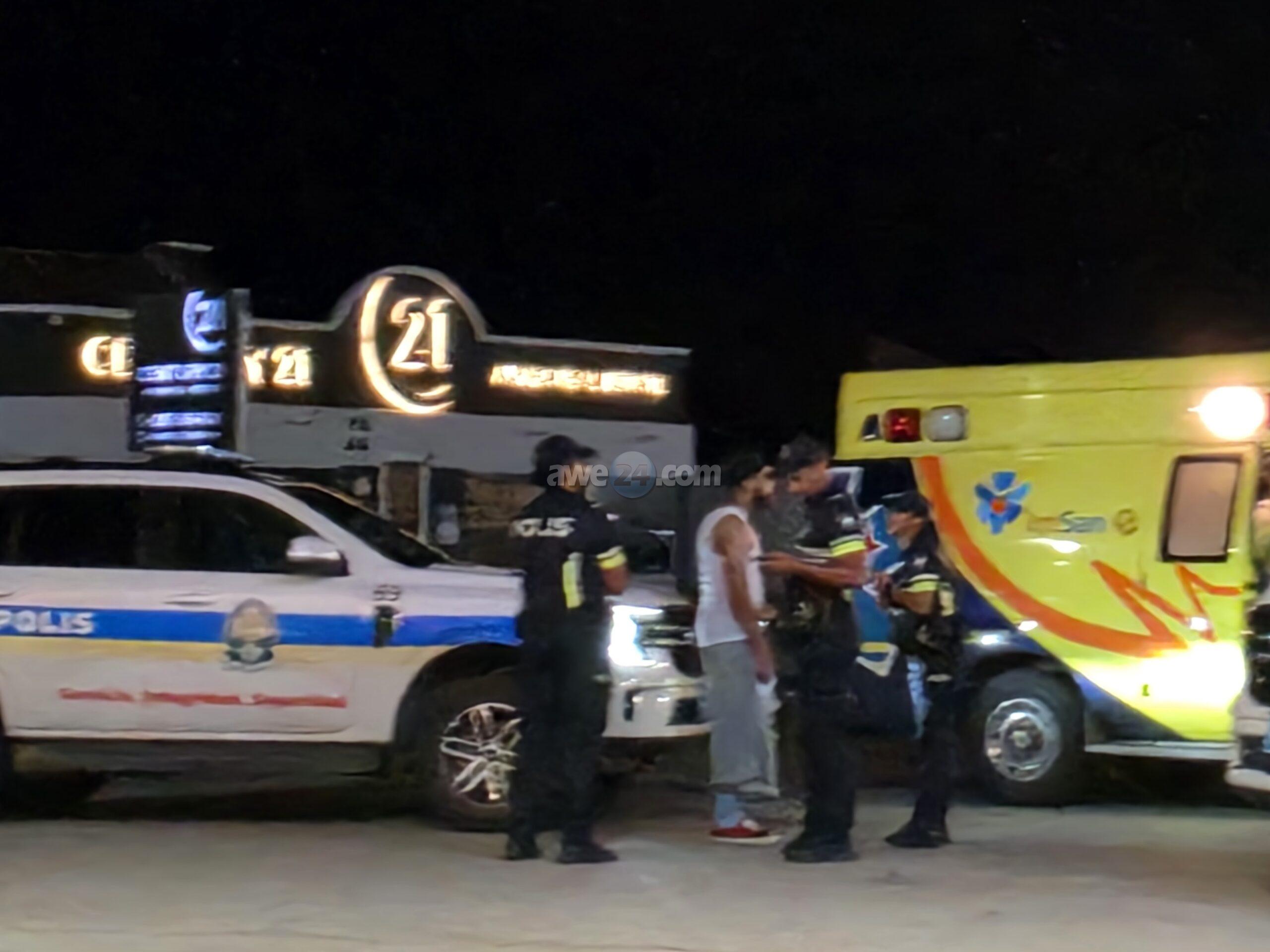 Pelea na Citgo Palm Beach cu kibramento di boter rida cabez