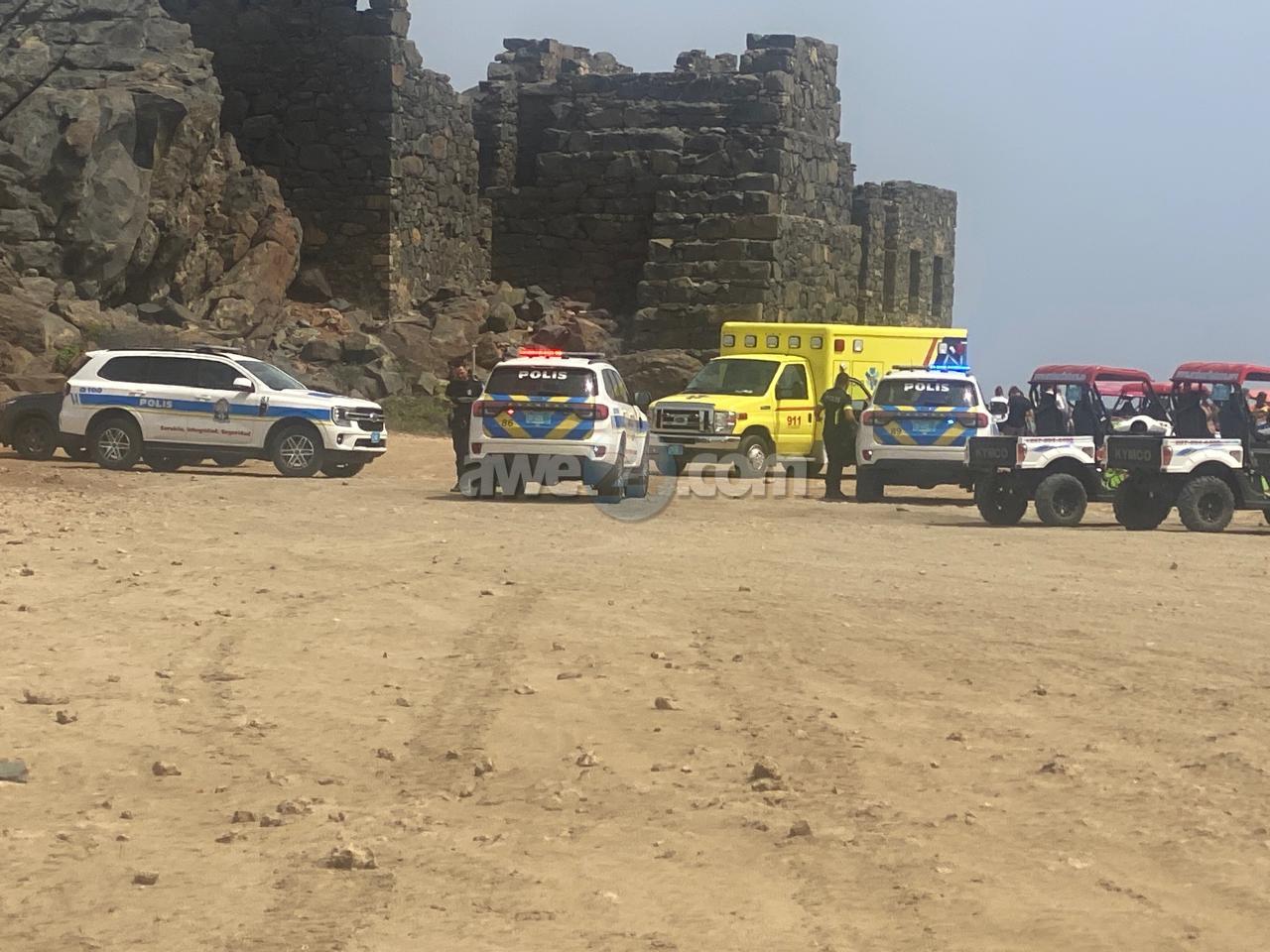 [VIDEO] Dama turista ta accidenta cu ATV na Boca Wariruri