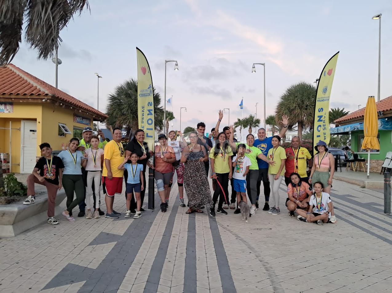 Aruba One Happy Island Lions Club invita comunidad na “Walk & Zumba for a Cause” Diasabra 26 di september na Linear Park
