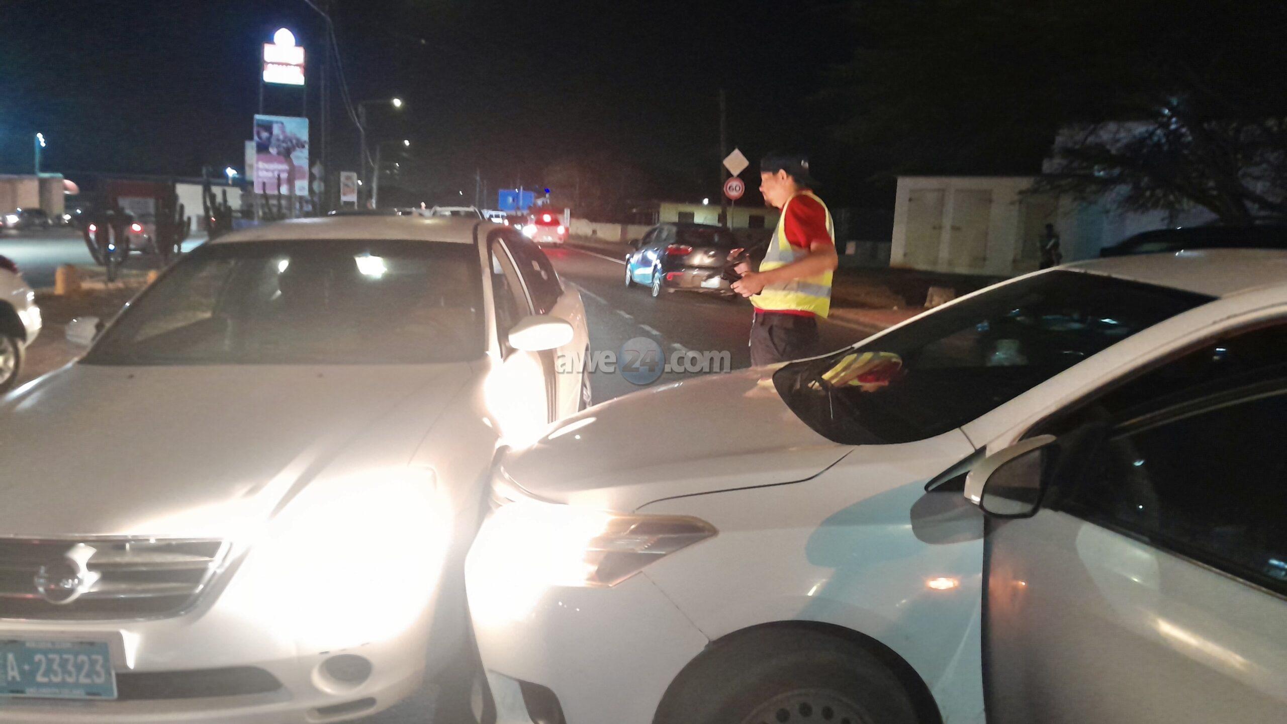 Failure to Yield Causes Crash at Cura Cabay Intersection