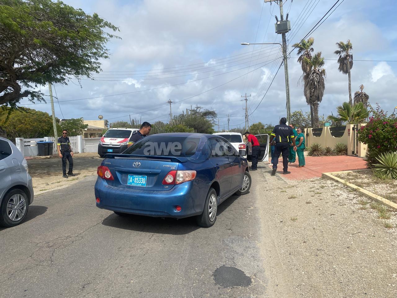 Driver Injured After Rear-End Collision in Piedra Plat, Aruba