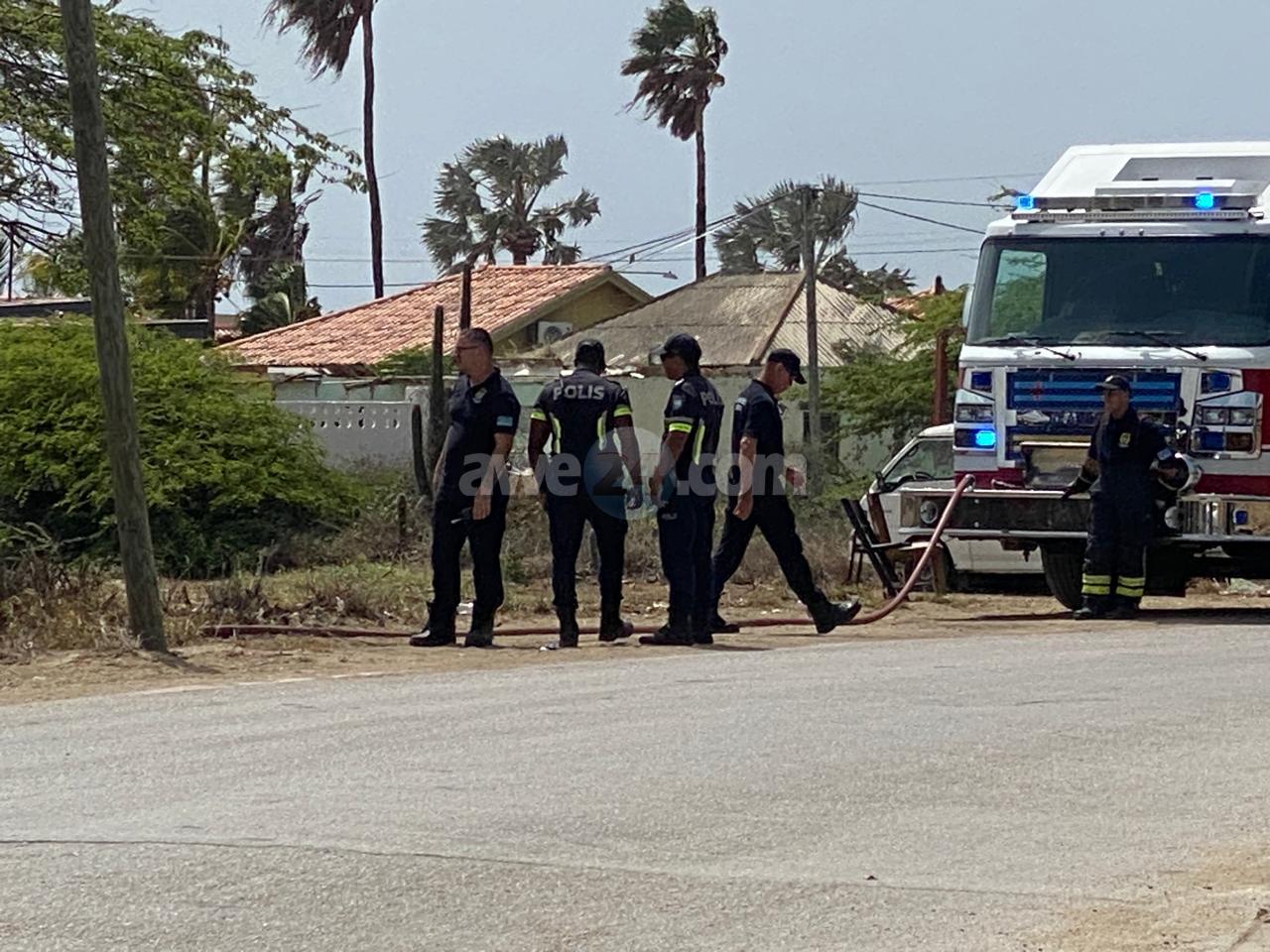 Firefighters and Police Respond to Fire at Sero Janchi