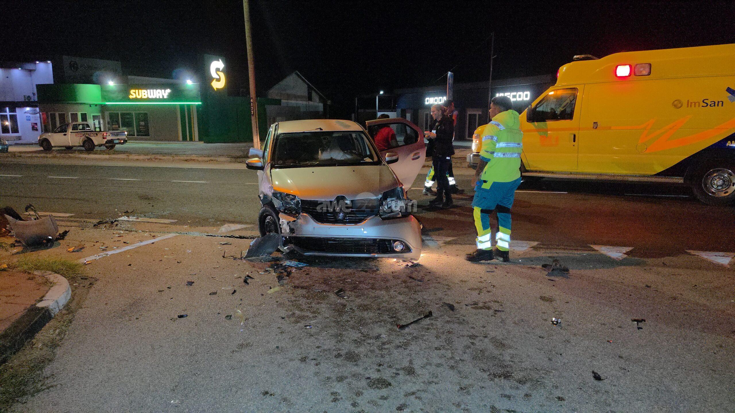 Woman Driver Cuts Off Hyundai Accent in Cura Cabay Crash, Car Flees Scene