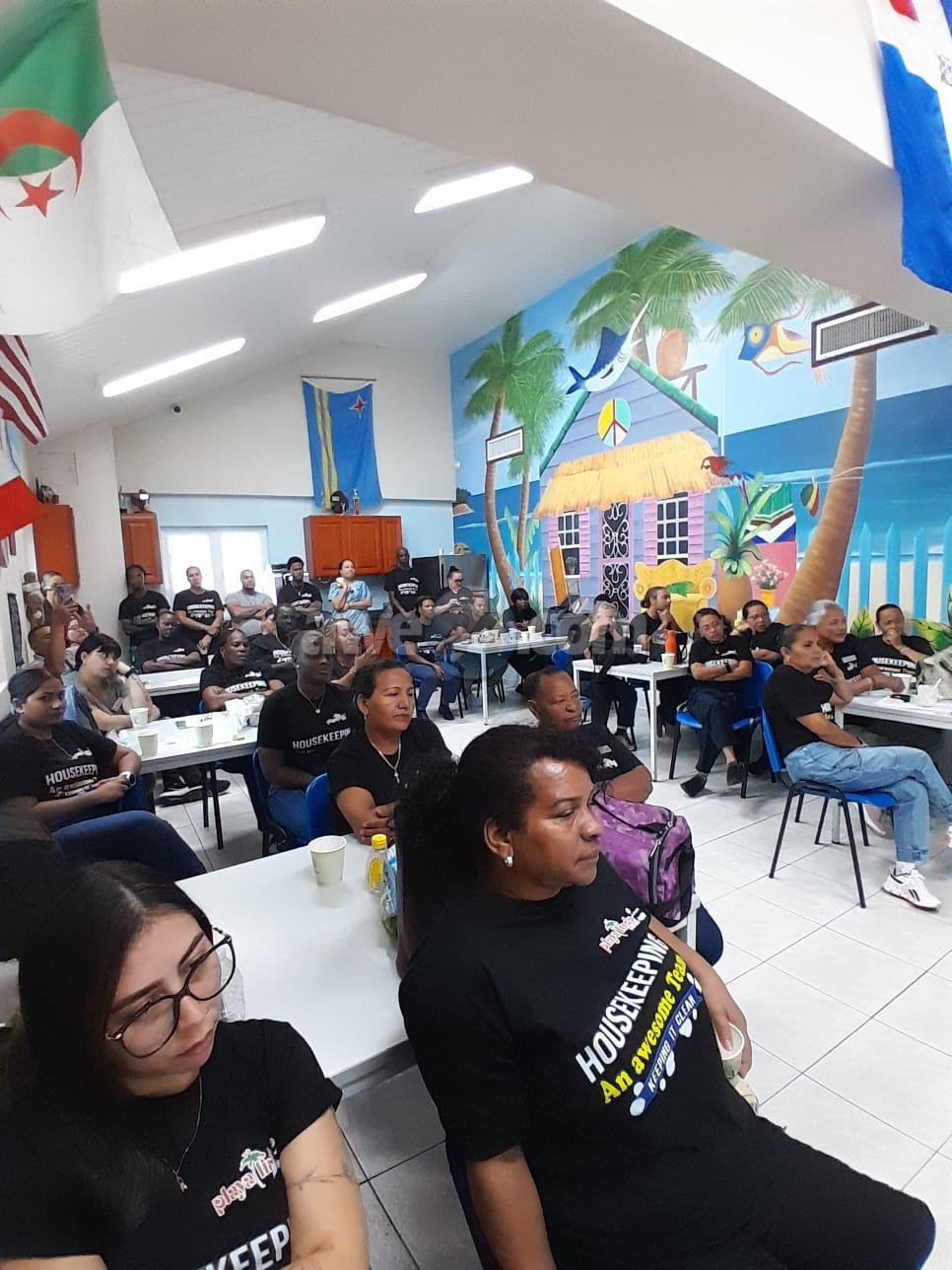 Fundacion Lanta Papiamento Promotes Language During Housekeeping Week