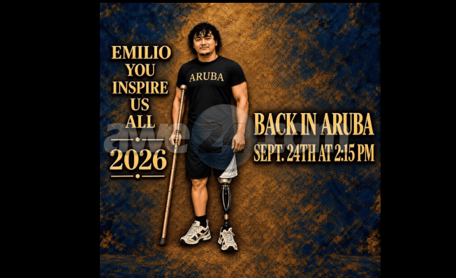 Aruba Shriners Club: Emilio van der Linde Returning Home Thursday at 2:15 PM
