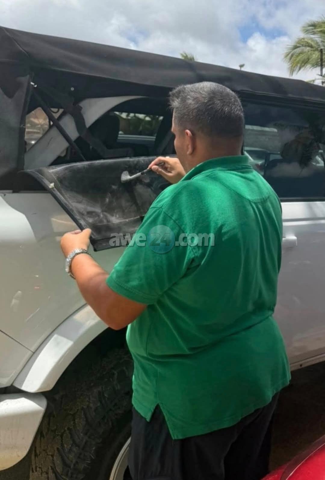 Thief Smashes SUV Window, Steals Tracked Bag — Caught Within Minutes