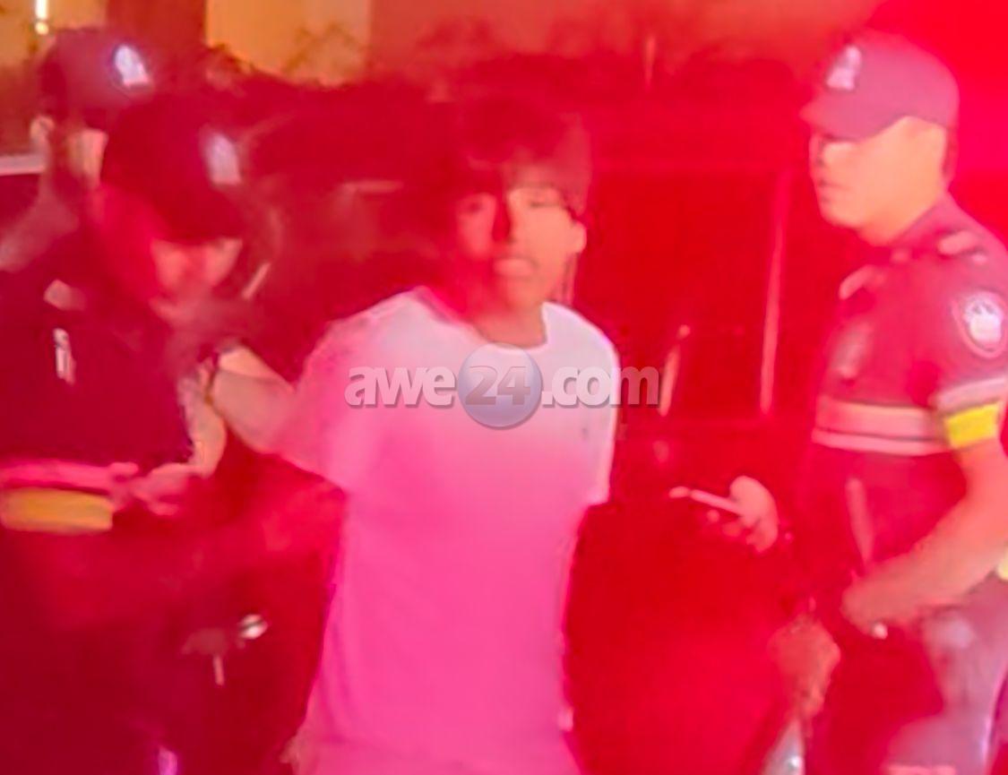 Police Chase and Arrest Driver of Jeep Running Dark Head-On