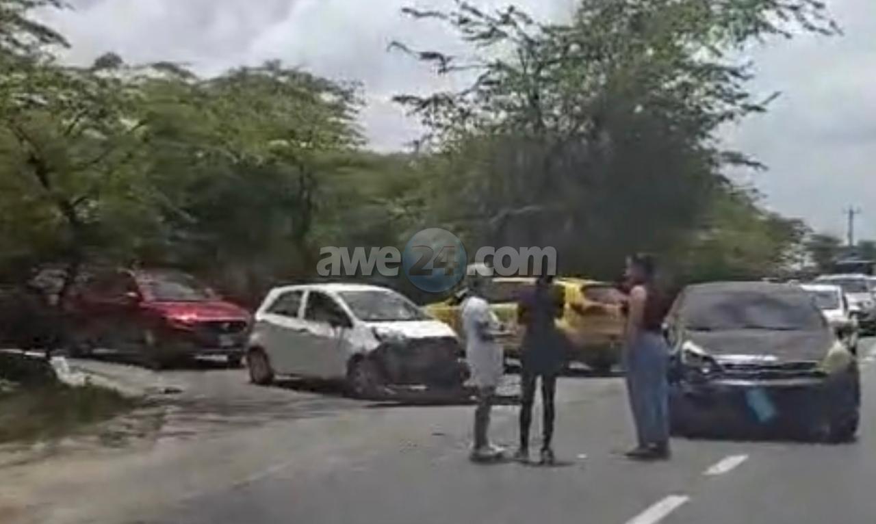 Failure to Yield Causes Accident at Bubali Intersection