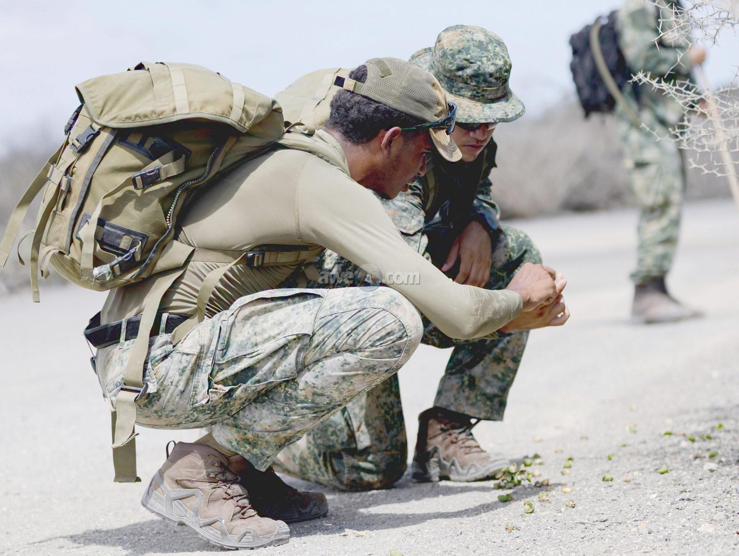 Aruba and Curaçao Soldiers Complete Joint Military Tracking Training