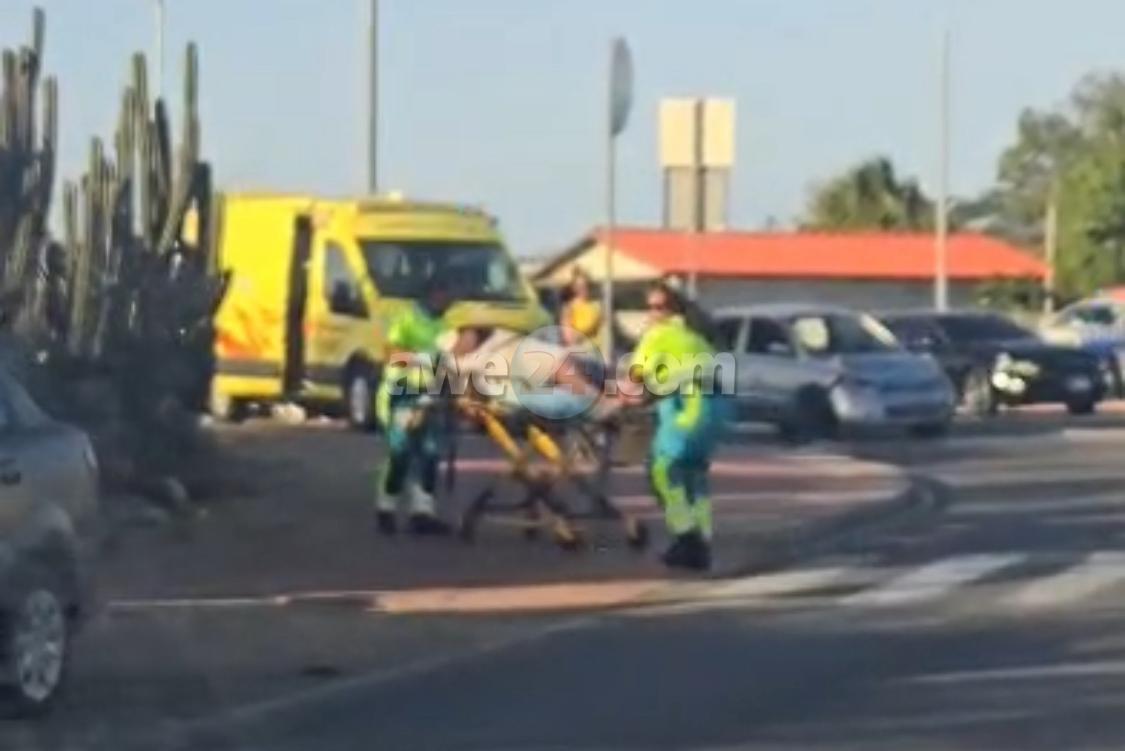 Injured in Crash at Roundabout Near Acero in Tanki Leendert