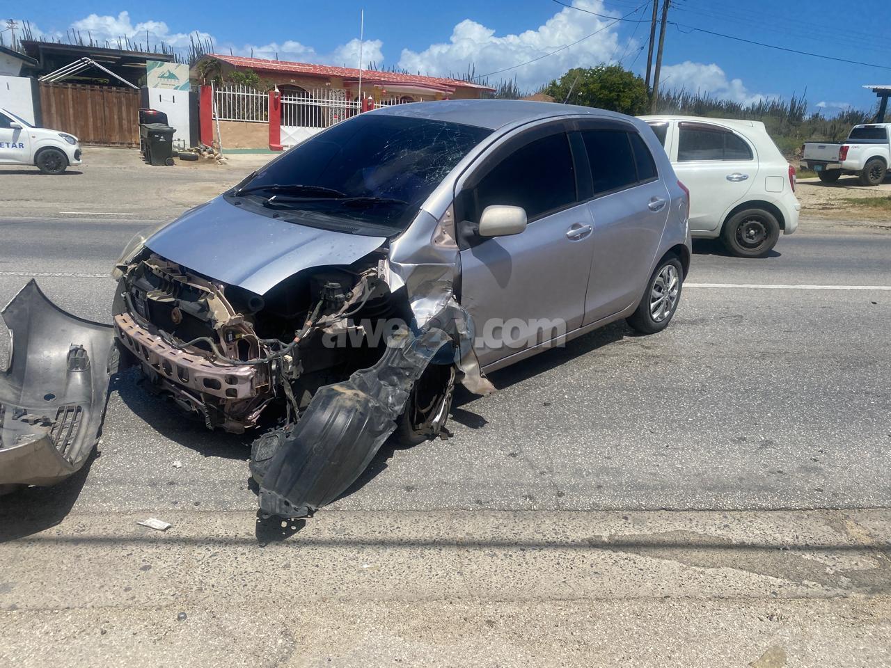 Multi-vehicle crash with injuries reported outside Napa Santa Cruz in Aruba