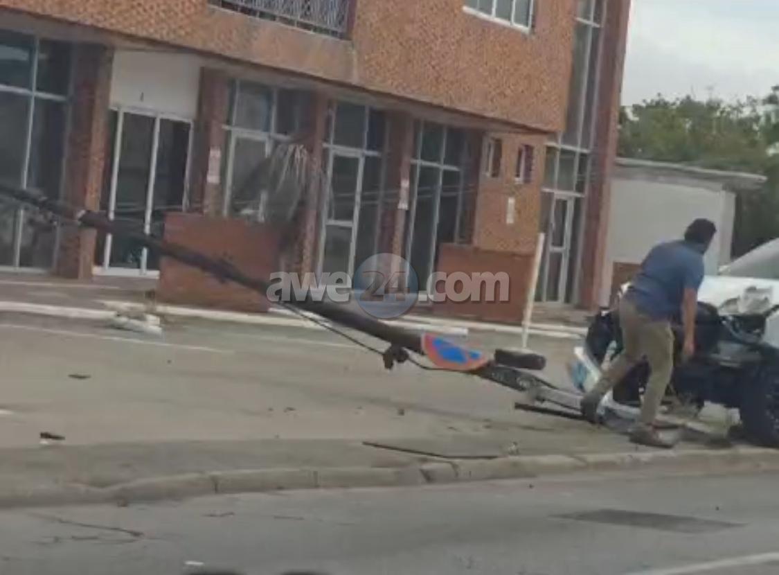 Residents Report Accident in Front of Former La Fama Location